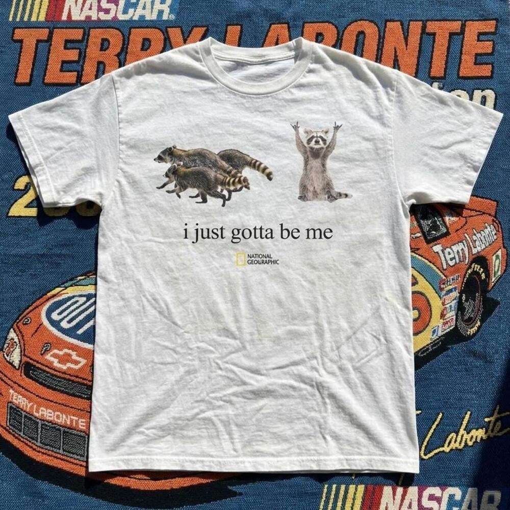 National Geographic White Graphic Tee